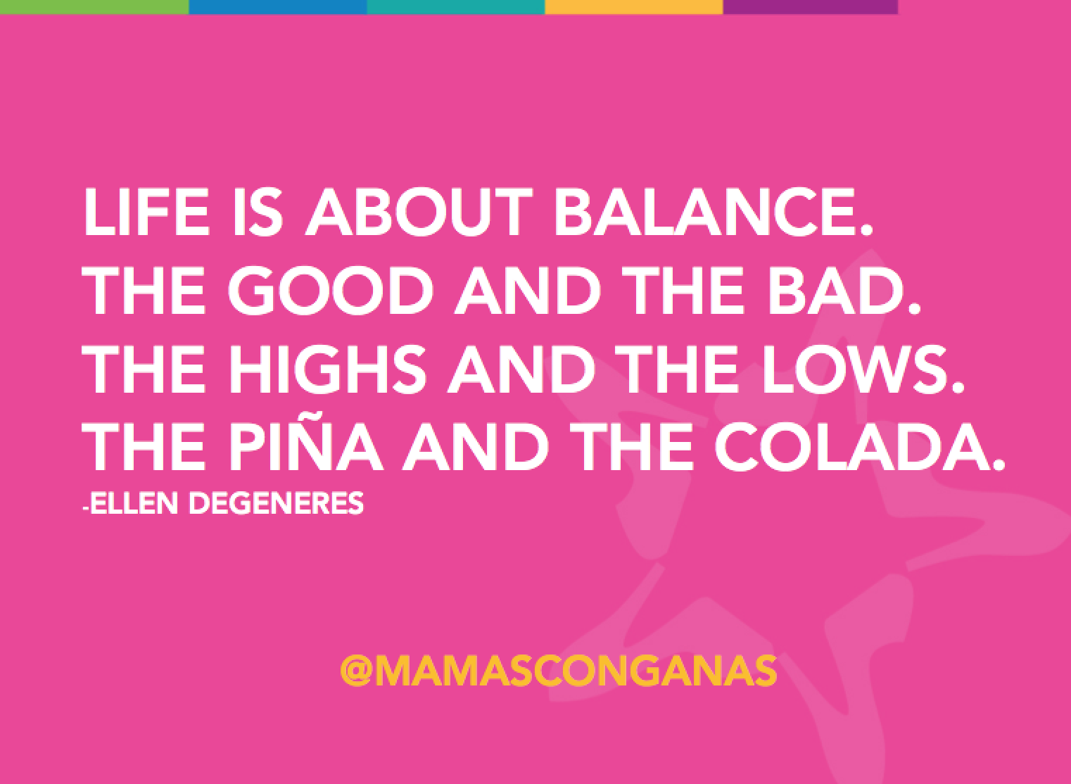 Vida y equilibrio Ellen Degeneres